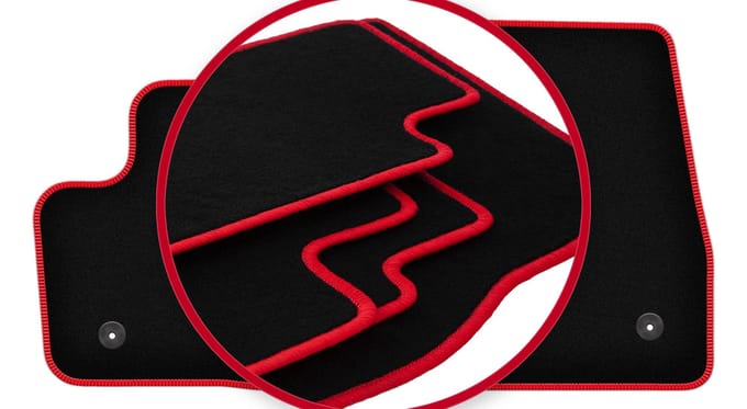 CARLUX-RED automatten voor: Ford Transit Connect FL bestelwagen (2017-)