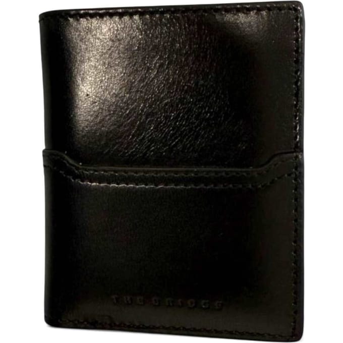 Portemonnee de brug man zwart leder - 01504501-7R