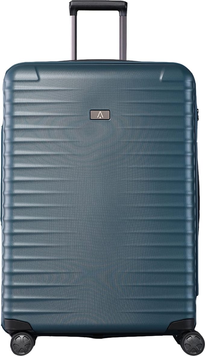 Titan Harde koffer / Trolley / Reiskoffer - Litron - 75 cm (large) - Blauw