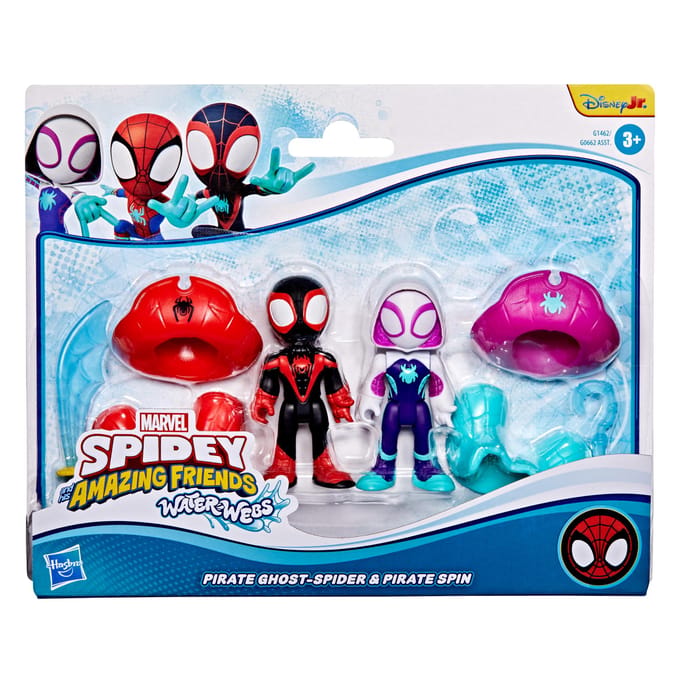 Spidey and His Amazing Friends Water-Webs 2 Pack 7.6 cm Figures - assorted