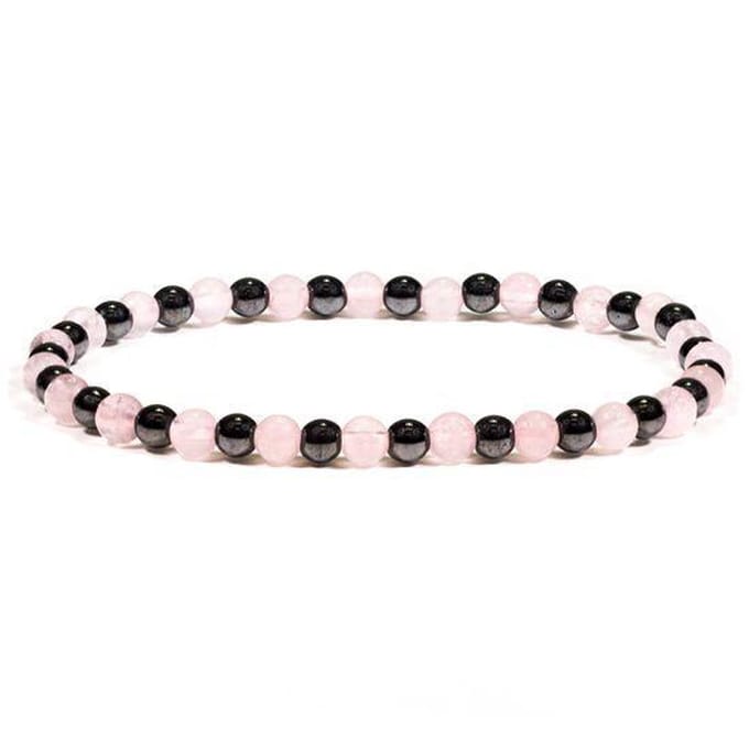 Armband Hematine-Rozenkwarts