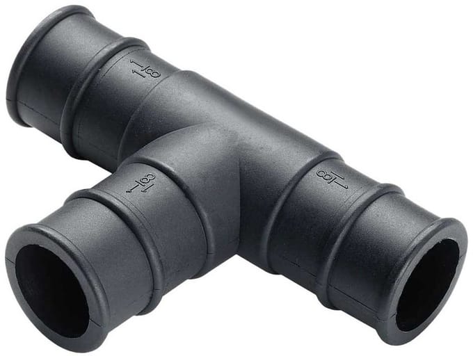 Vetus T-stuk voor 16mm slang (5/8')