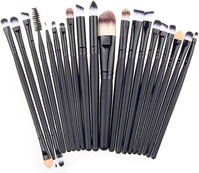 Make-up kwastenset - Brushes - 20 stuks