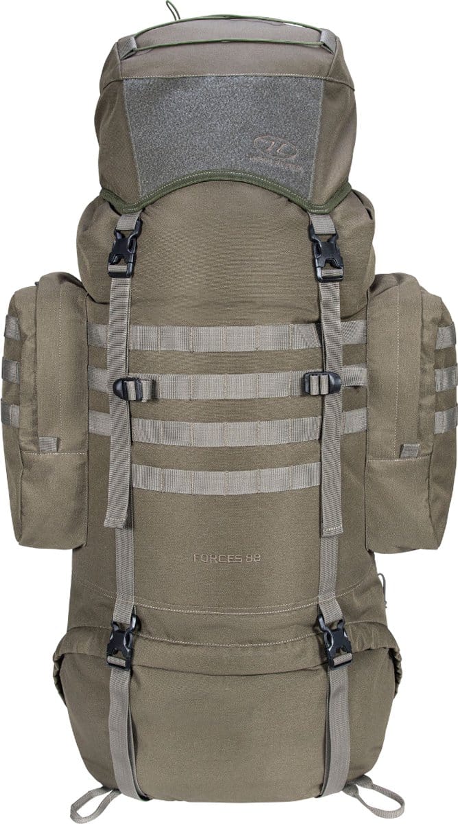 Highlander rugzak Forces Elite Pack 88 liter backpack - Groen