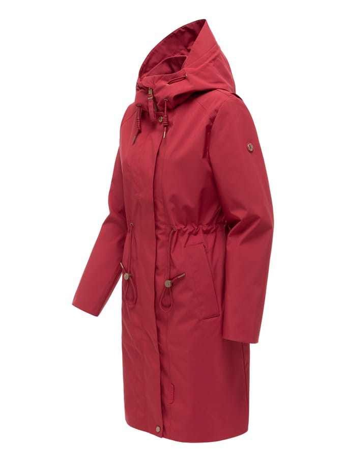 Marikoo dames parka Zilanda met capuchon