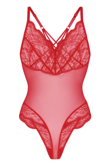 Hunkemöller Body Isabelle Rood