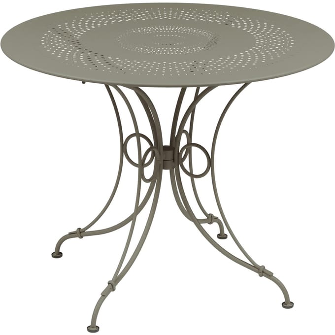 Fermob 1900 tafel - 14 muskaat - Ø 96