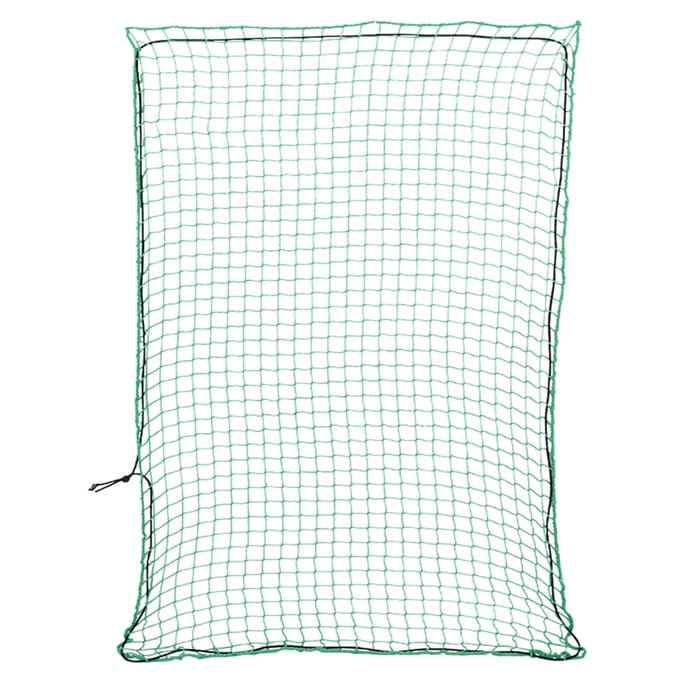 vidaXL - Aanhangwagennet - elastisch - touw - 4x3 - m - polypropeen - groen