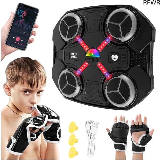 Boxing Machine - Boksbal - Bokszak met Muziek - Training