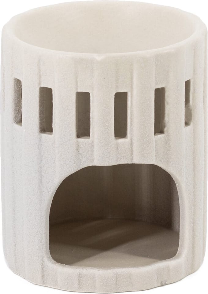 HomeBound by KY | Geurbrander aardewerk sand | 9x9x11cm | brander aardewerk