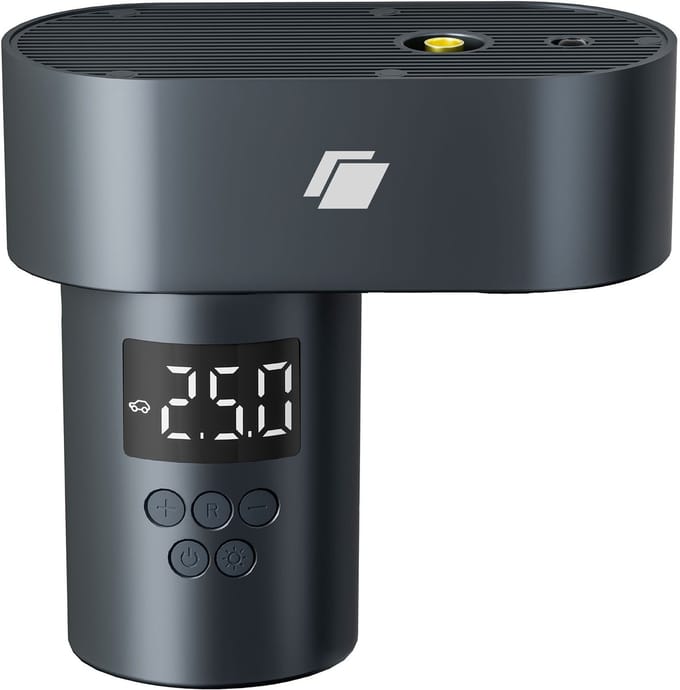 Caliber Bandenpomp - Compressor - Elektrische fietspomp - 150psi - 10.4 bar - Compacte luchtpomp - Accu niet meegeleverd - Werkt met PowerSnap Accu Platform (CPS-TI)