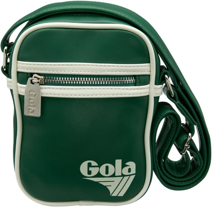 Gola schoudertas Washington Bottle Green / White donkergroen