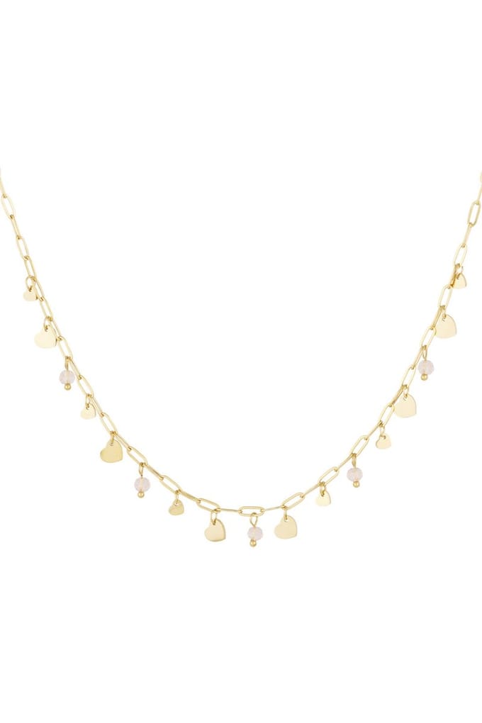 Full of love Necklace - Pink Gold