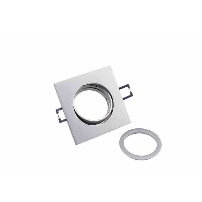 Deko Light Samsola, eckig, Aluminium 110048 Plafondspot GU10 Aluminium (mat)