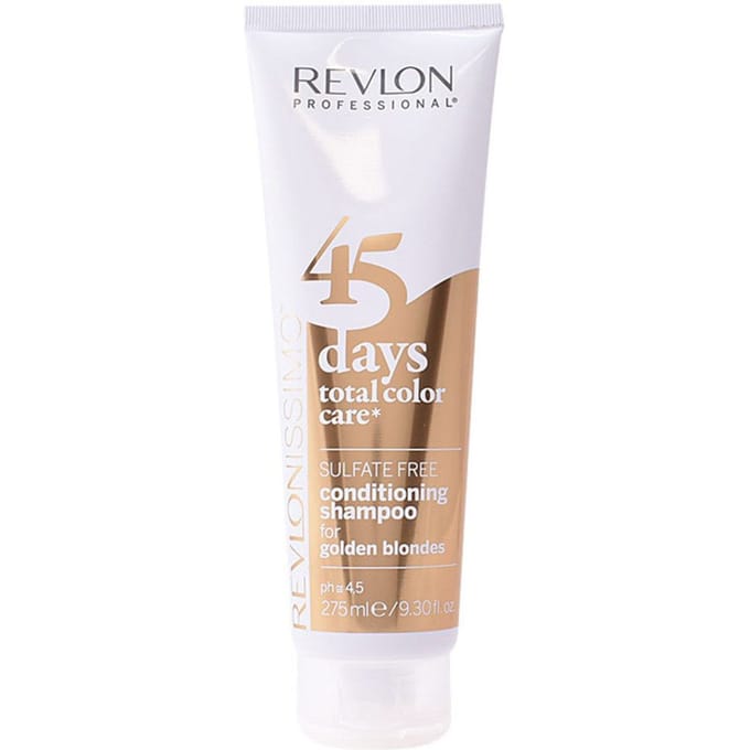 Revlon Professional Revlonissimo 45 Days Shampoo & Conditioner Golden Blondes Kleurconditioner Dames 275 ml