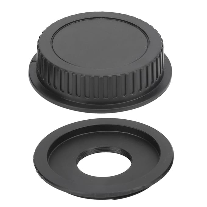 Voor CEOS Lens Adapter Ring met Achterdop voor C Mount Lens naar voor Canon EF EFS Camera gray