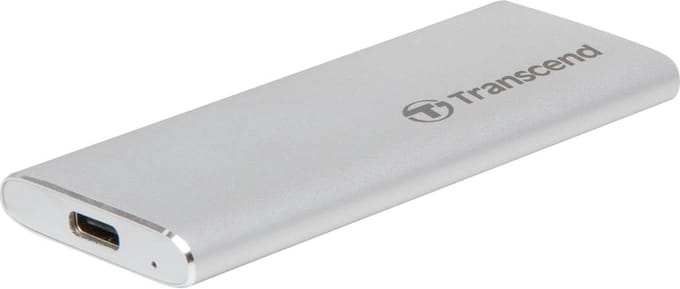 Transcend ESD240C 120 GB Externe SSD harde schijf USB-C Zilver TS120GESD240C