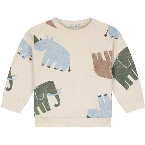Prénatal baby sweater Dark Off-White 62 heren