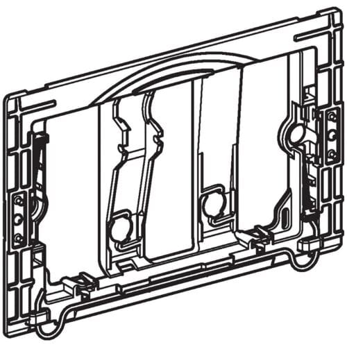 Geberit Sigma replacement mounting frame for actuator plate 241.876.00.1