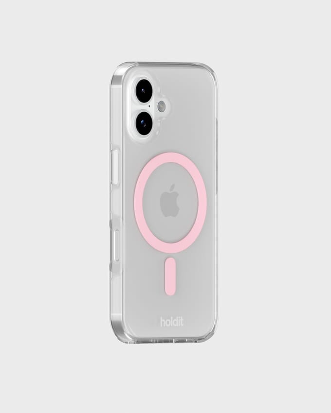Phone Case Transparent Magsafe Compatible Pink/Transparent iPhone 17