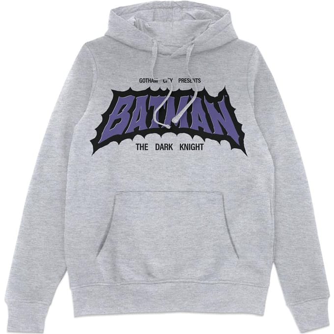 DC Comics Batman Dark Knight Hoodie - Grey - M