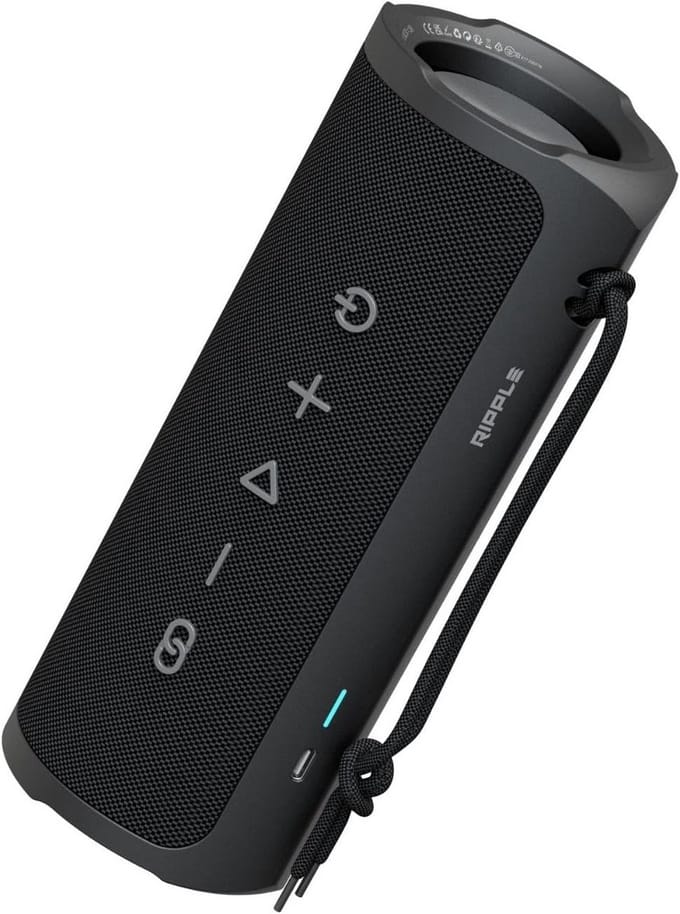 Draagbare Bluetooth Speaker Zwart - Waterdicht Geluid