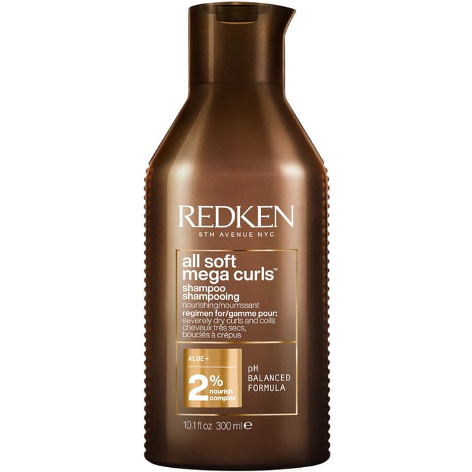 All Soft Mega Curls Shampoo 300 ml – Shampoo, Hydrating, For Severely Dry Curls, Aloe Vera, Suitable For Daily Hair Care Routine