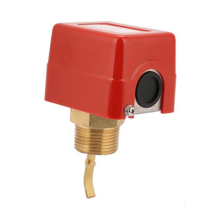 Gedeeltelijk roestvrij staal Type 6380V 1  Schoffelbediening Waterstroomschakelaar 1.0MPa SPDT-contacten