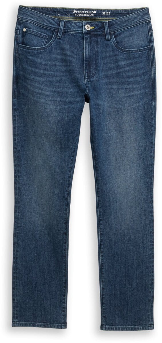 Tom Tailor - TTJOSH REGULAR SLIM-jeans - Maat 32/32 - mid stone bright blue denim