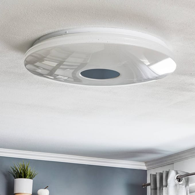 JUST LIGHT. GmbH LED plafondlamp Lavinia met sensor 60cm