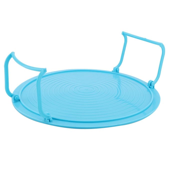 Multifunctioneel Plastic Magnetron Verwarmings Gelaagd Stoomrek Kookbakrek(Blauw) blauw