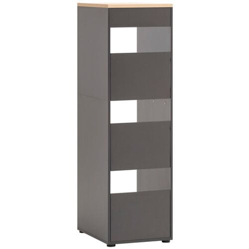 SCHILDMEYER Kast Solea (3 vakken, hoogte 154 cm, antraciet)