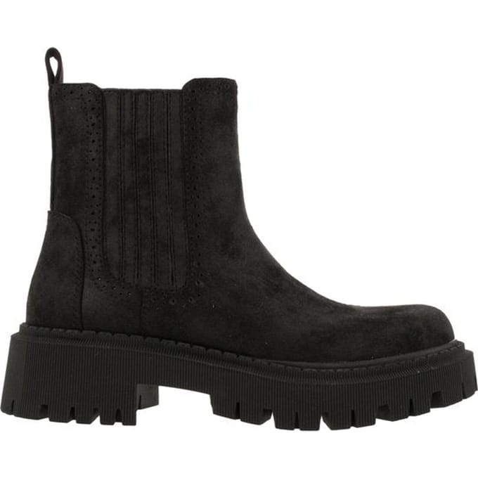 Bullboxer - Enkellaars - Dames - Zwart - Maat 40 - Laarzen