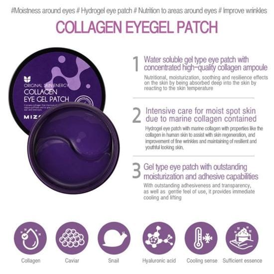 MIZON Collagen Eye Gel Patch one blue