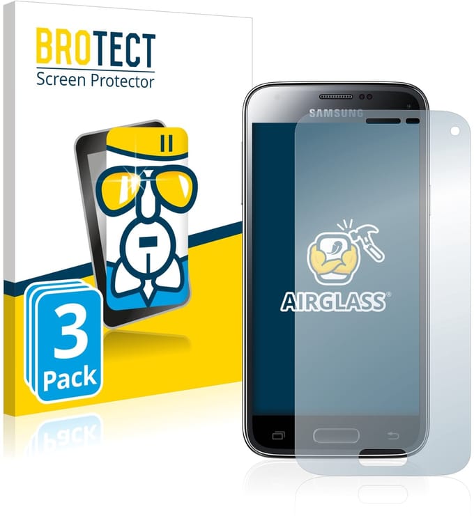 Screenprotector 3 Stuks voor Samsung Galaxy S5 Mini SM-G800F Beschermglas transparant
