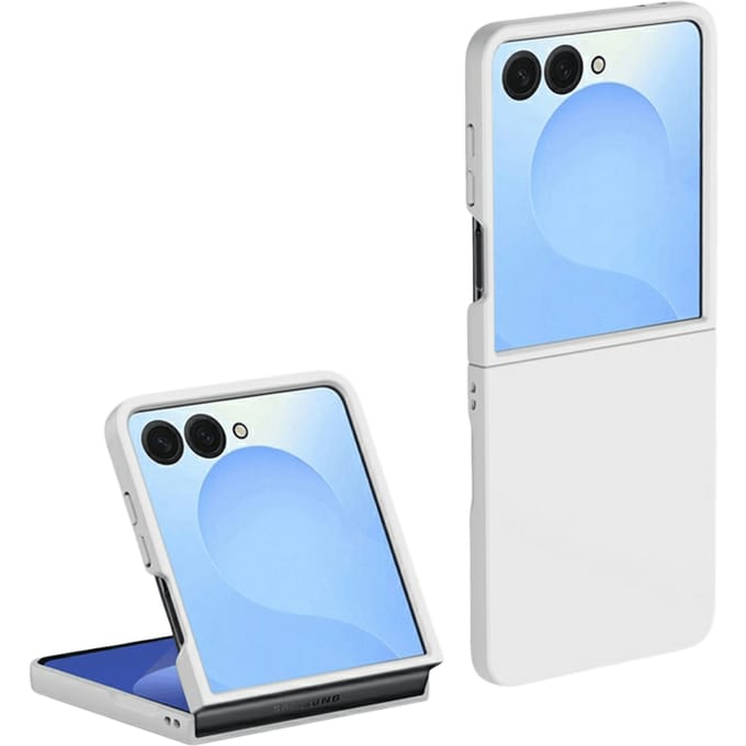 Mocaa Samsung Galaxy Z Flip8 Telefoonhoesje Slim-Fit Wit