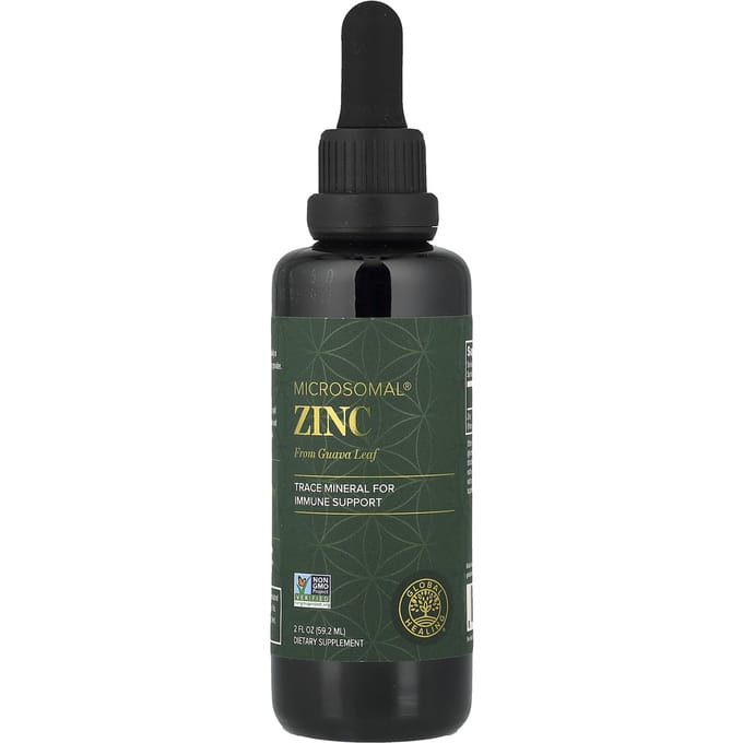 Global Healing, Microsomal® Zink, 59,2 ml (2 fl oz)