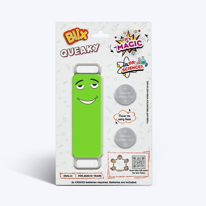 Blix Queaky STEM – Technisch Speelgoed – Experimenteerset – Educatief Speelgoed – 8+ Jaar