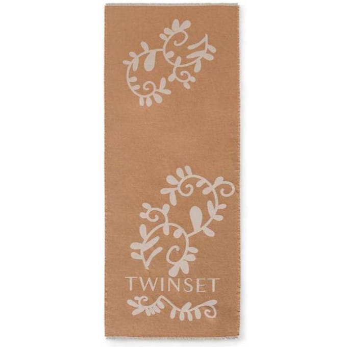 Sjaal Twin-set Donna Beige - 242TO5100-11754