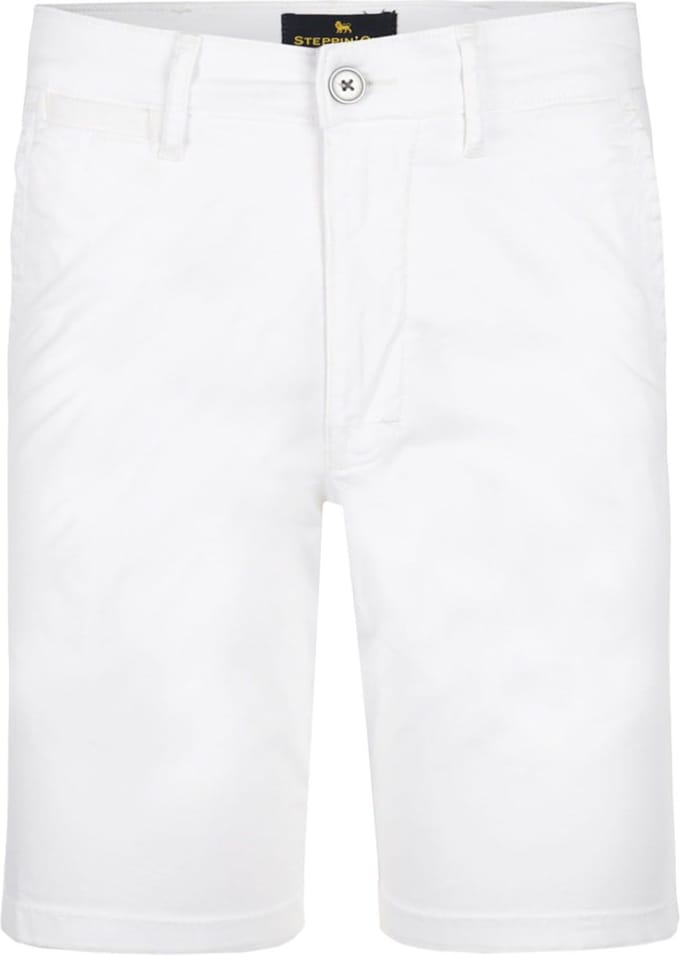 Steppin' Out Short Boston Wit - Maat 56 - Heren - Korte broek