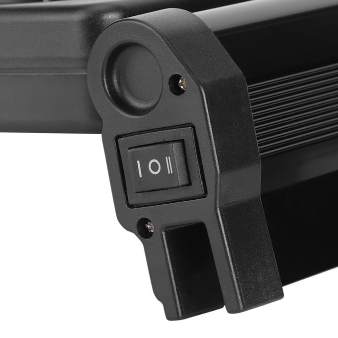 Mini Vier Koppen Verstelbare Vistank Aquarium Koelventilator Hang On Koeler gray