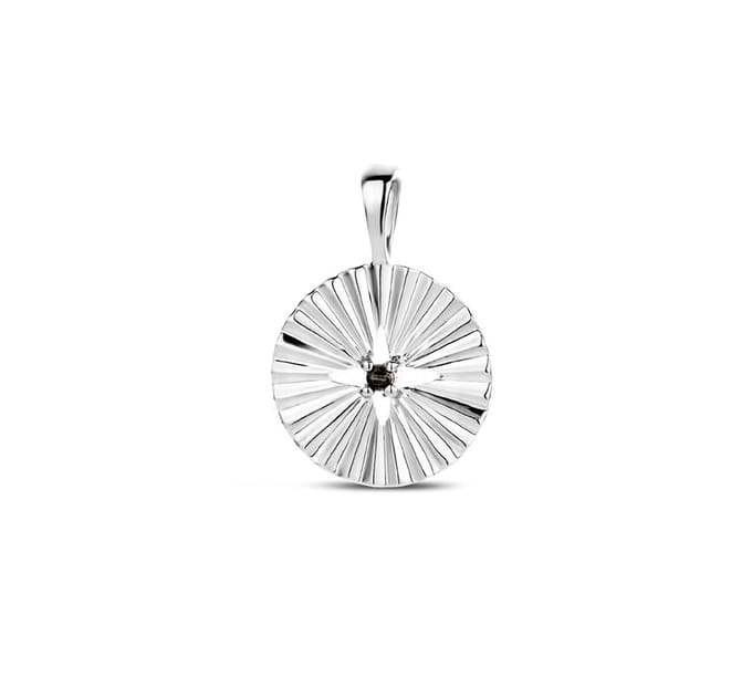 hanger rond zwart zirkonia