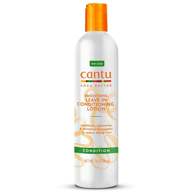 Cantu, Shea Butter, Smoothing Leave-In Conditioning Lotion, 10 oz (284 g) white