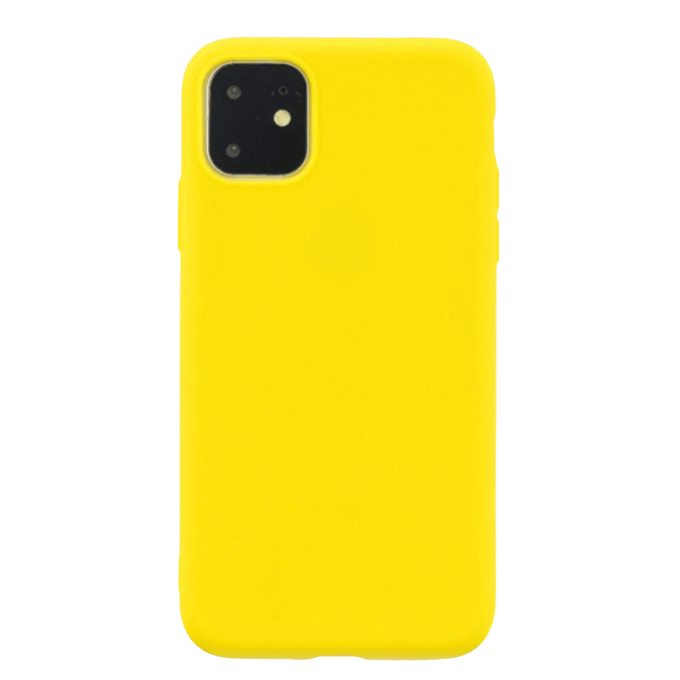 Mocaa iPhone 11 Pro Max Slim-Fit Telefoonhoesje  Geel