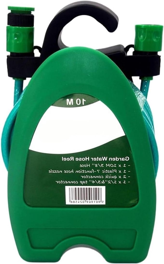Slanghaspel - Waterslang houder - Tuin watering - Versterkt polyurethaan - 10 meter - One Color