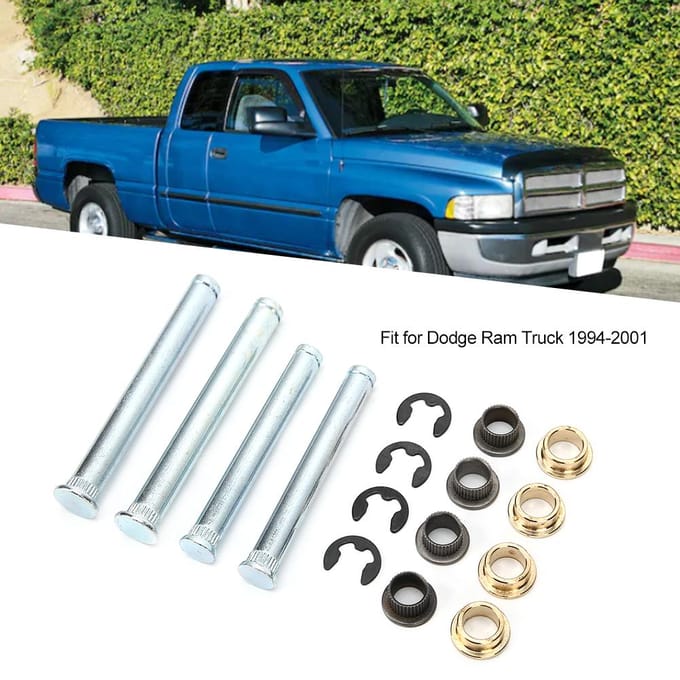 Deurscharnierpen & Busset Geschikt voor Dodge Ram Truck 19942001 55275064 white