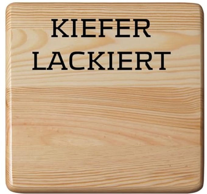 Eettafel met lade - Massief Grenenhout - 70 x 90 cm - Keuken en Eetkamer