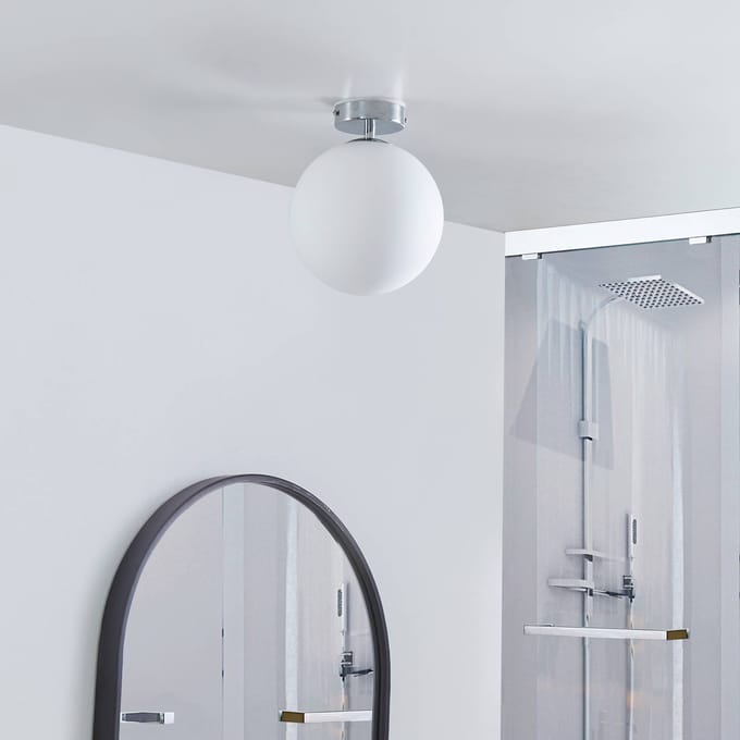 Arcchio Maviris badkamer plafondlamp, globe, 18 cm