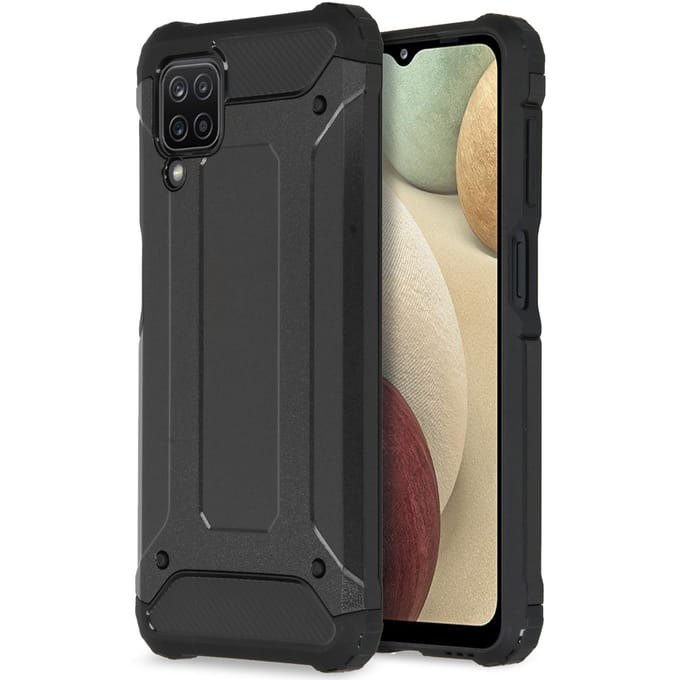 imoshion Hoesje - Geschikt voor Samsung Galaxy A12 - Backcover - Zwart