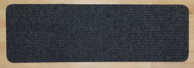 PRIMA - Heavy Duty - Keukenmat - loper - zwart - antraciet - 50x160cm - antislip